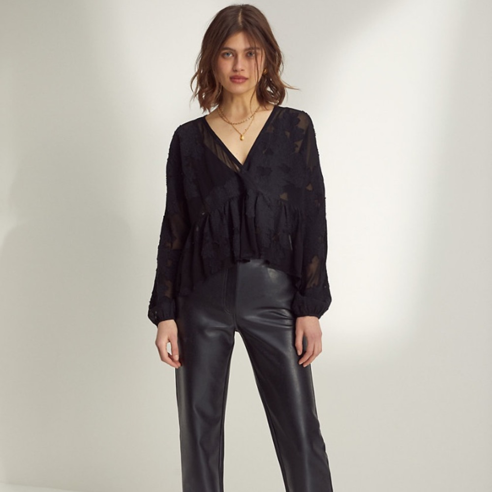Wilfred peplum top